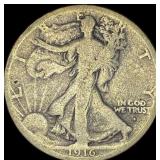 1916-S Walking Liberty Half Dollar NICELY  CIRCUL