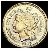 1865 Nickel Three-Cent Piece UNCIRCULATED