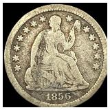 1856-O Silver Half Dime NICELY CIRCULATED
