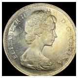 1966 Canada Silver Dollar LIGHTLY CIRCULATED