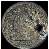 1857-O Silver Seated Liberty Dime HIGH GRADE