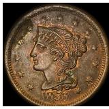 1856 Braided Hair Large Cent UNCIRCULATED