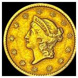 1851 Gold $1 Type 1 CLOSELY UNCIRCULATED