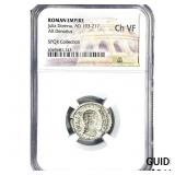 Roman Julia Domna, AD 193-217 AR Denarius NGC ChV