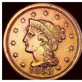 1853 Braided Hair Large Cent CLOSELY UNCIRCULATED