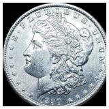 1890 Silver Morgan Dollar CHOICE AU