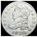 1820 Capped Bust Dime CLOSELY UNCIRCULATED