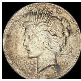 1927 Peace Silver Dollar ABOUT UNCIRCULATED