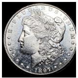 1897-S Silver Morgan Dollar CLOSELY  UNCIRCULATED