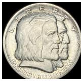 1936 Silver Long Island Half Dollar CHOICE BU