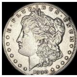 1890-CC Silver Morgan Dollar NEARLY UNCIRCULATED