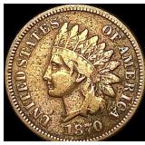 1870 Indian Head Cent LIGHTLY CIRCULATED