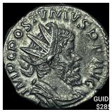 Roman Postumus 260-629 AD Silver Dbl Denarius CHO