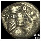 Parthian Empire 247-224 AD Silver Drachm NEARLY U