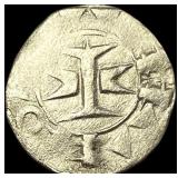Crusades Bishops of Maguelone SIlver Denar NEARLY