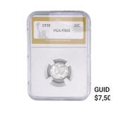 1938 Mercury Silver Dime PGA PR68