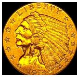 1915 Indian Head $2.50 Gold Quarter Eagle CLOSELY