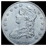 1835 Capped Bust Half Dollar CHOICE AU