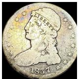 1837 Capped Bust Half Dollar NICELY  CIRCULATED