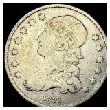 1831 Capped Bust Silver Quarter LIGHTLY  CIRCULAT