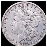 1878-S Silver Morgan Dollar NEARLY UNCIRCULATED