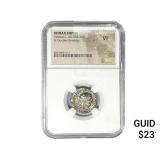 Roman Valerian I, AD 253-260 BI Dbl-Denarius NGC