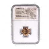 Roman Claudius II, AD 268-270 BI Dbl-Denarius NGC