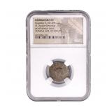 Roman Claudius II, AD 268-270 BI Dbl-Denarius NGC