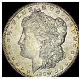 1890-CC Silver Morgan Dollar UNCIRCULATED