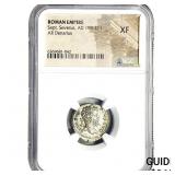 Roman Sept.Severus, AD 193-211 AR Denarius NGC XF