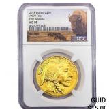 2018 United States Buffalo 1oz Gold $50 NGC MS70