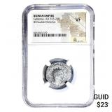 Roman Gallienus, AD 253-268 BI Dbl-Denarius NGC V