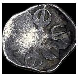 India 500-400 BC Silver 1/8th Taxila NEARLY UNCIR