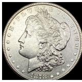1878 Silver Morgan Dollar LIGHTLY CIRCULATED