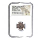 Roman Gratian 367-383 AD AE3 Nummus NGC