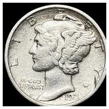 1921-D Mercury Dime CLOSELY UNCIRCULATED