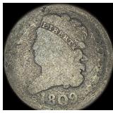 1809 Classic Head Half Cent NICELY CIRCULATED