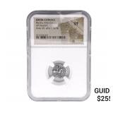 After 58.BC Bactria Indo-Greeks AR Drach Azes I/I