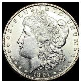 1891-S Silver Morgan Dollar UNCIRCULATED