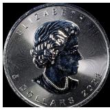 2023 Silver 5 Dollars Canada Maple Leaf SUPERB GEM