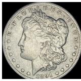 1891-O Silver Morgan Dollar CLOSELY UNCIRCULATED