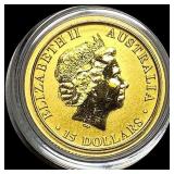 2016 Gold 1/10 oz Australian Wedge-Tailed Eagle $1