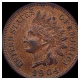 1904 Indian Head Cent CHOICE AU