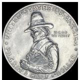 1920 Silver Pilgrim Half Dollar CHOICE AU