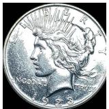 1923 Silver Peace Dollar CLOSELY UNCIRCULATED