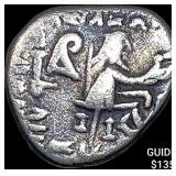 Parthian Empire 247-224 AD Silver Drachm NEARLY U