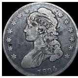 1834 Capped Bust Half Dollar LIGHTLY CIRCULATED