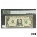 1988-A $1 Federal Reserve Note Cleveland PMG CU 64
