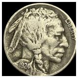 1924-S Buffalo Nickel LIGHTLY CIRCULATED