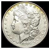 1896-O Silver Morgan Dollar CHOICE AU